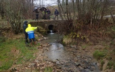 Etude hydrologique du Verneau :  Première sortie terrain